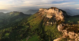 Le Mont Granier depuis le Pinet Le Mont Granier depuis le Pinet