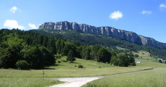 Mont Outheran depuis le Col de la Cluse
