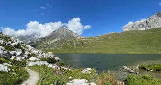 Lac de la plagne Lac de la plagne