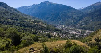 Vue sur la vallée