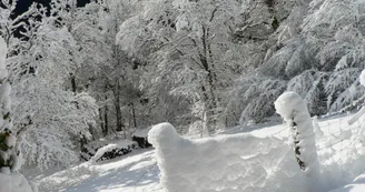 Montasapey en raquettes