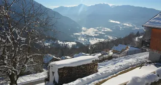 Montsapey en hiver