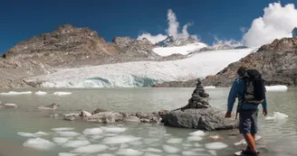 Lac et glacier du Grand Méan - Haute Maurienne Lac et glacier du Grand Méan - Haute Maurienne