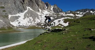 Les trois lacs en VTT à Valloire