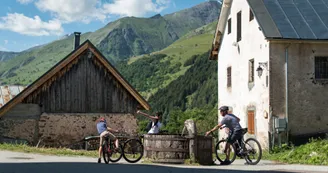 balade à Poingt ravier en VTT