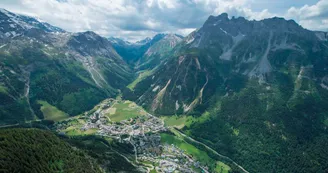 Vue sur Pralognan Vue sur Pralognan