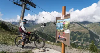 piste de VTT de descente Michael Pascal à Valloire