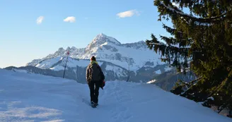 Descente du Mont Lachat
