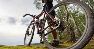Gravel Bike aux Saisies Gravel Bike aux Saisies