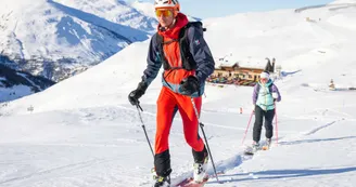 Parcours de ski de randonnée à Valloire