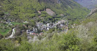 Vue depuis le hameau de la Saulce