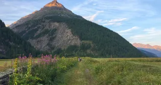 Vallée du ribon et pointe de Soliet