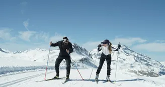 Itinéraire ski de fond Grande Boucle Ouillette_Val-d'Isère Itinéraire ski de fond Grande Boucle Ouillette_Val-d'Isère
