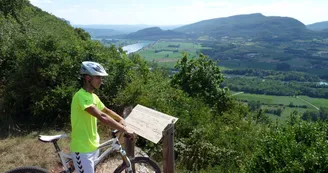 Circuit VTT n° 13 - les Belvédères du Rhône
