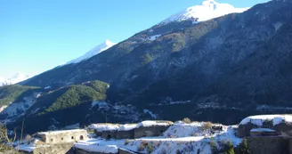 Tour à pied de Modane-Fourneaux vues d'en haut_Fourneaux