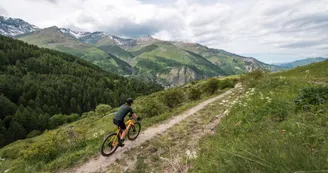 Le chemin du facteur depuis Valloire - Itinéraire de VTT / VTTAE_Valloire