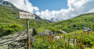Le Lac du Lou, départ Plan de l'Eau_Les Menuires
