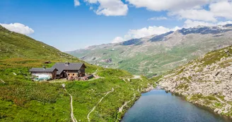 Le Lac du Lou, départ Plan de l'Eau_Les Menuires