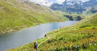 Le Lac du Lou, départ Plan de l'Eau_Les Menuires