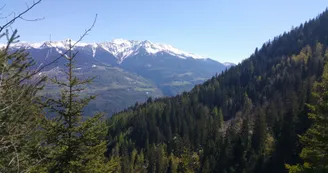 Sentier du Hameau de La Pesée vallée de la Plagne Sentier du Hameau de La Pesée vallée de la Plagne