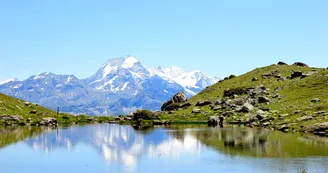 Vue sur le lac de Portette Vue sur le lac de Portette
