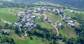 Village de Valezan vallée de la Plagne