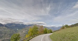 Montée à La Plagne