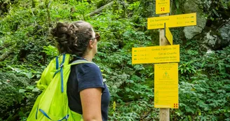 Les voies de l'Épine randonnée à Aiguebelette-le-Lac