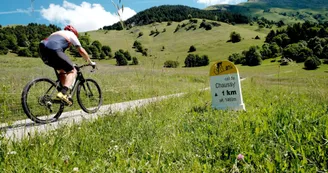 Montée  au Col du Chaussy