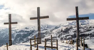 La montée des 3 croix
