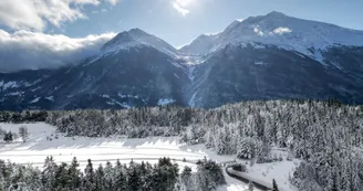 Itinéraire piéton raquettes  : Jomier_Aussois