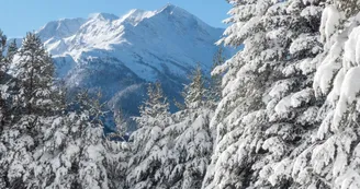 Itinéraire piéton raquettes : Les Arponts_Aussois