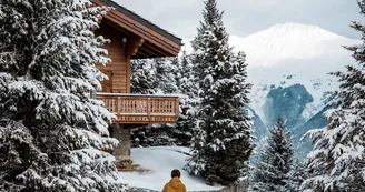 B - Le Jardin Alpin (hiver)_Courchevel