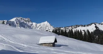 Itinéraire raquettes : Tré le Sez_Saint-Nicolas-la-Chapelle