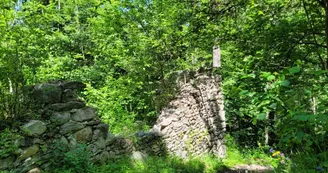 Vestige habitation sur la boucle Cul de l'Ane - Bozel