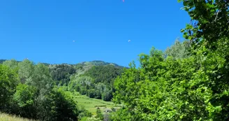 Vue au point le plus haut de la boucle du Cul de l'Ane - Bozel
