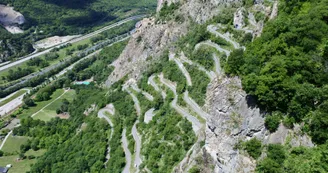 Boucle des lacets de Montvernier