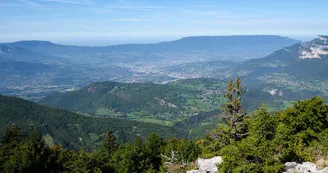 Bassin chambérien depuis la Galoppaz