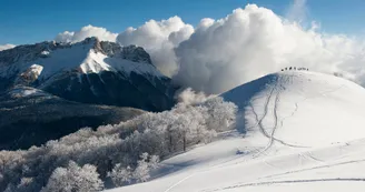 Randonnée raquettes : Le mont Pelat en aller retour_Aillon-le-Jeune