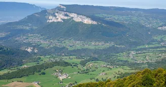 Vue depuis la Galoppaz Vue depuis la Galoppaz