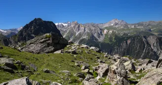 Fontaine Froide sur le circuit refuge du Grand Bec (par Fontaine Froide) - Planay