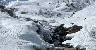 Sentier raquettes - Hiver "Sentier du Lac du Lou"_Les Menuires