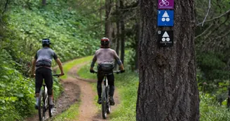 montée enduro Lanslebourg