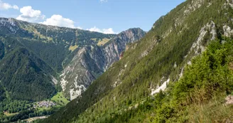 Montée Col de Leschaux Montée Col de Leschaux