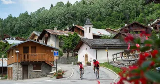 Montée cyclo à Pralognan_Bozel