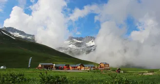 Vue de la boucle du Col de la Madeleine, Vue de la boucle du Col de la Madeleine,