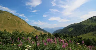 Vue de la boucle du Col de la Madeleine, Vue de la boucle du Col de la Madeleine,