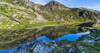 Sentier été 15 - Col de la Vallée Etroite depuis le Plan d'Eau des Bruyères_Les Menuires