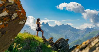 Le Mont Corbier, par la croix de Coin Cavour_Le Corbier