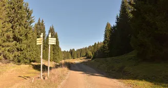 Piste noire "Les trois croix" Piste noire "Les trois croix"